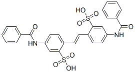 4,4'-dibenzamido-2,2'-stilbenedisulfonic acid structure
