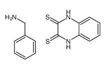 1,4-dihydroquinoxaline-2,3-dithione,phenylmethanamine Structure