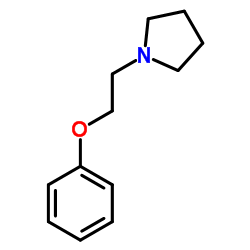 1-(2-Phenoxyethyl)pyrrolidine structure