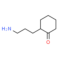 Cyclohexanone, 2-(3-aminopropyl)- (9CI) Structure