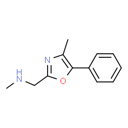 2-Oxazolemethanamine,N,4-dimethyl-5-phenyl-(9CI) Structure