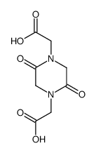 2-[4-(carboxymethyl)-2,5-dioxopiperazin-1-yl]acetic acid Structure