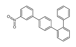 4-(2-biphenylyl)-3'-nitrobiphenyl Structure