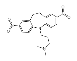 2,8-dinitroimipramine结构式