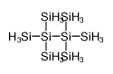 trisilyl(trisilylsilyl)silane结构式