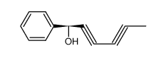 (S)-1-Phenyl-hexa-2,4-diyn-1-ol结构式