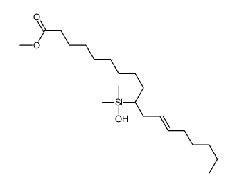 methyl 10-[hydroxy(dimethyl)silyl]octadec-12-enoate Structure