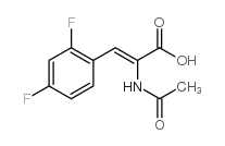 2-ACETYLAMINO-3-(2,4-DIFLUOROPHENYL)ACRYLIC ACID picture