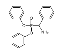 diphenoxyphosphoryl(phenyl)methanamine结构式