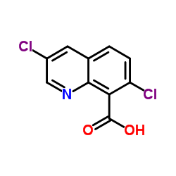 3,7-Dichloroquinoline-8-carboxylic acid structure