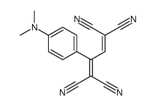 2-[4-(dimethylamino)phenyl]buta-1,3-diene-1,1,4,4-tetracarbonitrile Structure
