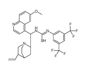 Epi-N-Quinyl-N’-bis(3,5-trifluoromethyl)phenylthiourea Structure