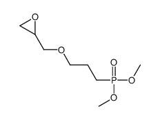 2-(3-dimethoxyphosphorylpropoxymethyl)oxirane结构式
