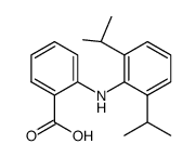 2-((2,6-diisopropylphenyl)amino)benzoic acid结构式