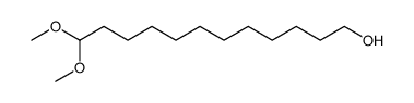 12-hydroxy-1-dodecanal dimethylacetal结构式