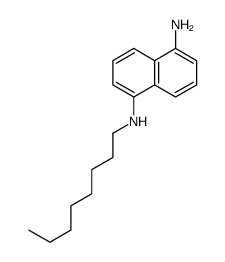 1-N-octylnaphthalene-1,5-diamine结构式