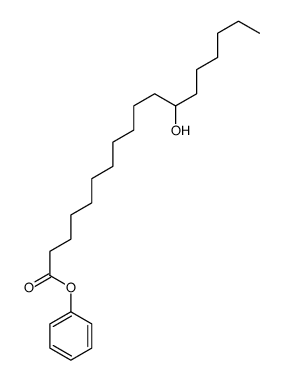 phenyl 12-hydroxyoctadecanoate Structure