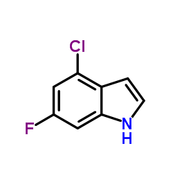 4-氯-6-氟-1H-吲哚图片