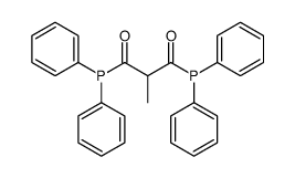 1,3-bis(diphenylphosphanyl)-2-methylpropane-1,3-dione Structure