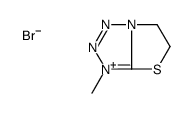 3-methyl-5,6-dihydro-[1,3]thiazolo[2,3-e]tetrazol-3-ium,bromide结构式
