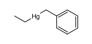 ethyl-benzyl-mercury结构式