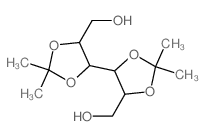 Mannitol, 2,3:4,5-di-O-isopropylidene- (7CI) Structure
