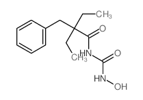 2-benzyl-2-ethyl-N-(hydroxycarbamoyl)butanamide Structure