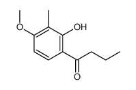 1-(2-hydroxy-4-methoxy-3-methylphenyl)butan-1-one Structure