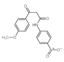 3-(4-methoxyphenyl)-N-(4-nitrophenyl)-3-oxo-propanamide picture