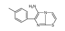 6-(4-methylphenyl)imidazo[2,1-b][1,3]thiazol-5-amine Structure