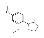 2-(5-Iodo-2,4-dimethoxy-phenyl)-[1,3]dioxolane结构式