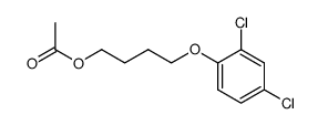 2,4-Dichlorphenoxy-butylacetat结构式