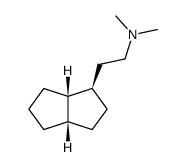 (+-)-dimethyl-[2-((3ac,6ac)-octahydro-pentalen-1c-yl)-ethyl]-amine结构式