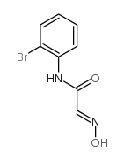 (2E)-n-(2-溴苯基)-2-(羟基亚氨基)乙酰胺结构式