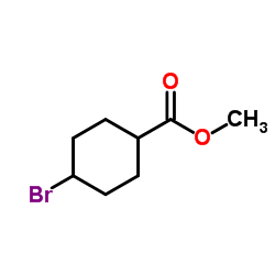 Methyl 4-bromocyclohexanecarboxylate结构式