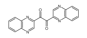 1,2-(2',2'')-diquinoxalylethanedione Structure