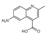 Cinchoninic acid, 6-amino-2-methyl- (6CI)结构式