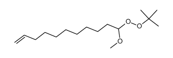 11-(tert-butylperoxy)-11-methoxyundec-1-ene Structure