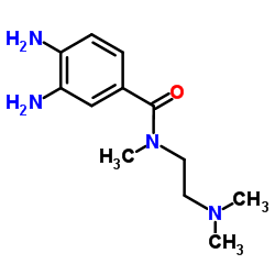 3,4-Diamino-N-[2-(dimethylamino)ethyl]-N-methylbenzamide Structure