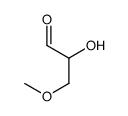 2-hydroxy-3-methoxypropanal结构式