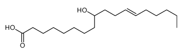 9-hydroxyoctadec-12-enoic acid Structure
