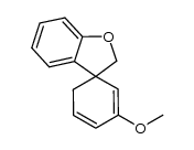 3'-methoxy-2H-spiro[benzofuran-3,1'-cyclohexa[2,4]diene] Structure