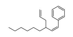 (Z)-(3-allylnon-1-en-1-yl)benzene Structure