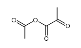 Brenztraubensaeure-essigsaeure-anhydrid Structure
