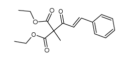 cinnamoyl-methyl-malonic acid diethyl ester Structure