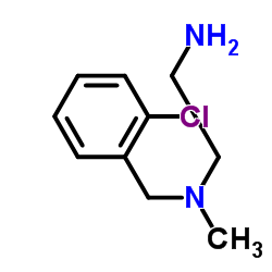 N-(2-Chlorobenzyl)-N-methyl-1,2-ethanediamine结构式