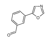3-(5-Oxazolyl)benzaldehyde Structure