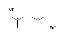 ditert-butyl-chloro-methylstannane结构式