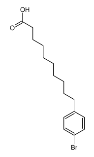 10-(4-bromophenyl)decanoic acid Structure