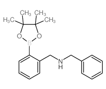 N-Benzyl-1-(2-(4,4,5,5-tetramethyl-1,3,2-dioxaborolan-2-yl)phenyl)methanamine picture
